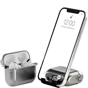 Amazon | 【2022年AirStand】AirPods Proケース 携帯電話